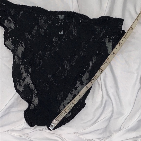 Vintage Christian Dior high cut black lace panties - Picture 8 of 15